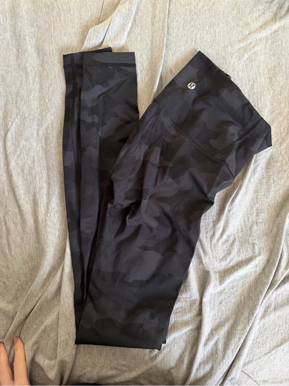 Lululemon Wunder Under High Rise Tight 31” Full on Luxtreme Black/Grey Camo